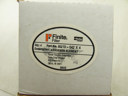 Parker Finite AU13-42 Adsorbed Element Box of 4