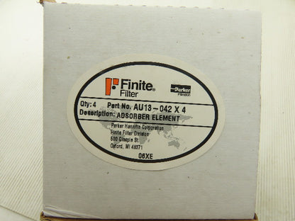 Parker Finite AU13-42 Adsorbed Element Box of 4