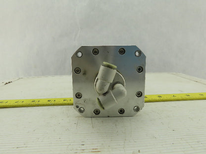 LT Ultra Style Laser Mirror Aluminum Housing 3-1/2" Square Flange