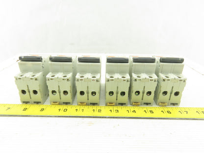Merlin Gerin C60N Multi9 400V 2 Pole Breakers 10A 20A Lot Of 6