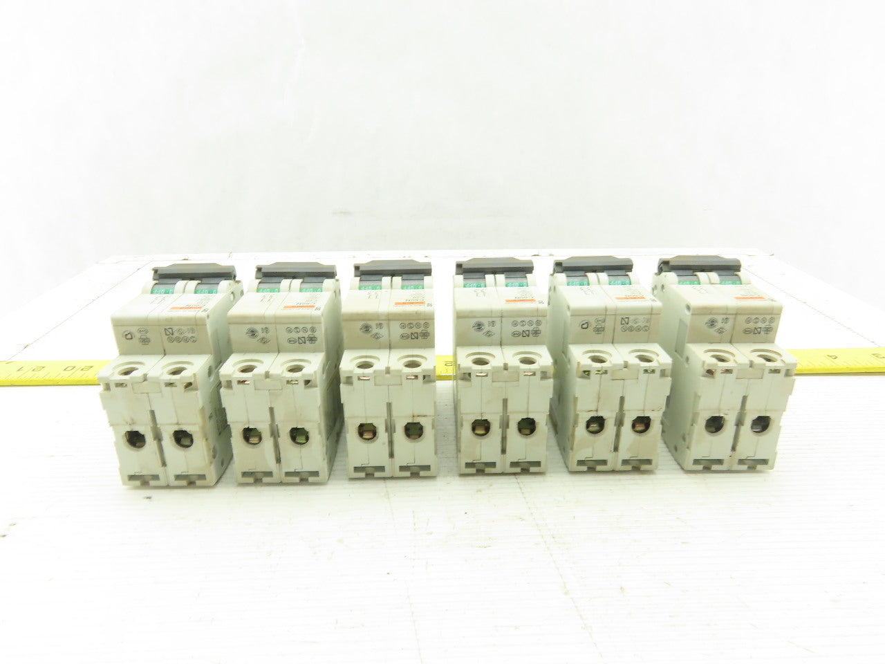 Merlin Gerin C60N Multi9 400V 2 Pole Breakers 10A 20A Lot Of 6