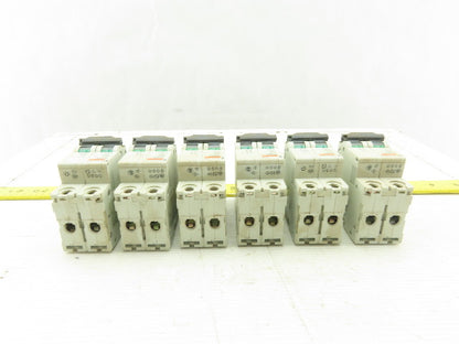 Merlin Gerin C60N Multi9 400V 2 Pole Breakers 10A 20A Lot Of 6