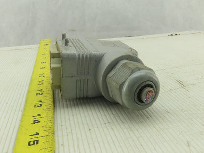 ILME CDDF42 42 Pin Male Insert Receptacle Plug Housing 23-14AWG 250V 10A