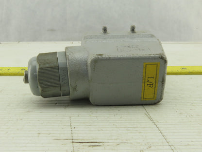 ILME CDDF42 42 Pin Male Insert Receptacle Plug Housing 23-14AWG 250V 10A