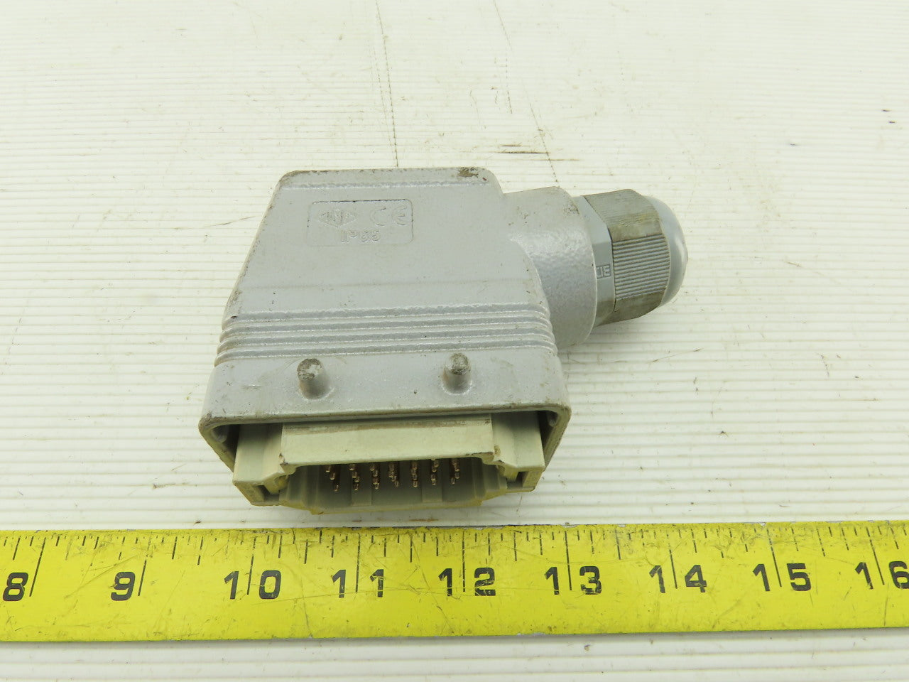 ILME CDDF42 42 Pin Male Insert Receptacle Plug Housing 23-14AWG 250V 10A