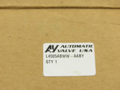 Automatic Valve L4505AAWR-AABY Pneumatic Solenoid Valve 120V 1/2" NPT