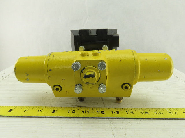 Hytork Pneumatic Actuator W/Accutrak Dual Display Monitor 1/4"NPT