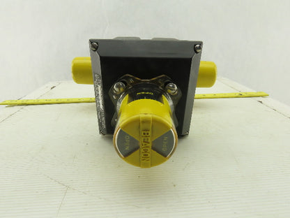 Hytork Pneumatic Actuator W/Accutrak Dual Display Monitor 1/4"NPT