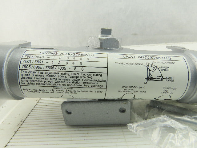 Arrow 7015 A1 5 AL Industrial Door Closer Silver Tone