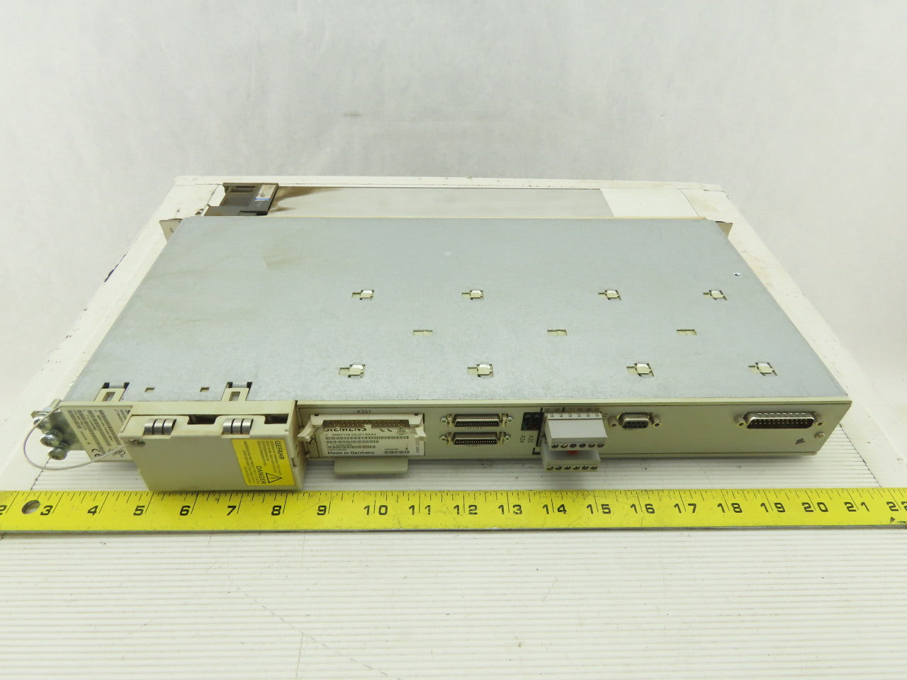 Siemens 6SN1124-1AA00-0BA1 6SN1118-0DJ21-0AA1 Simodrive LT Modul EXT 25A