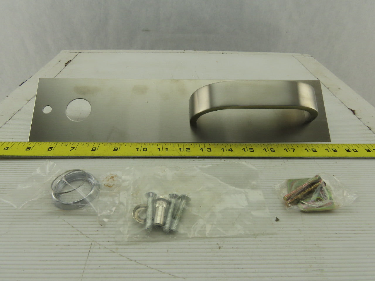 Arrow SP03 Key & Pull Outside Door Trim Satin Finish