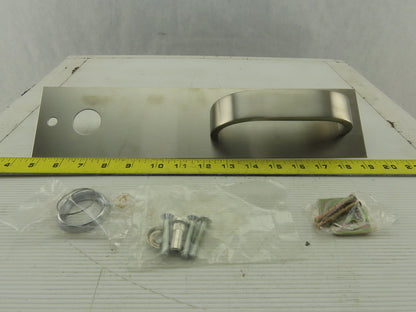 Arrow SP03 Key & Pull Outside Door Trim Satin Finish