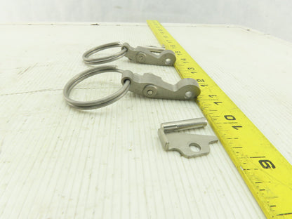 Sta Lok 1" Cam Lock Socket Cam Latch Stainless Steel Lot Of 2