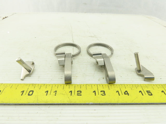 Sta Lok 1" Cam Lock Socket Cam Latch Stainless Steel Lot Of 2