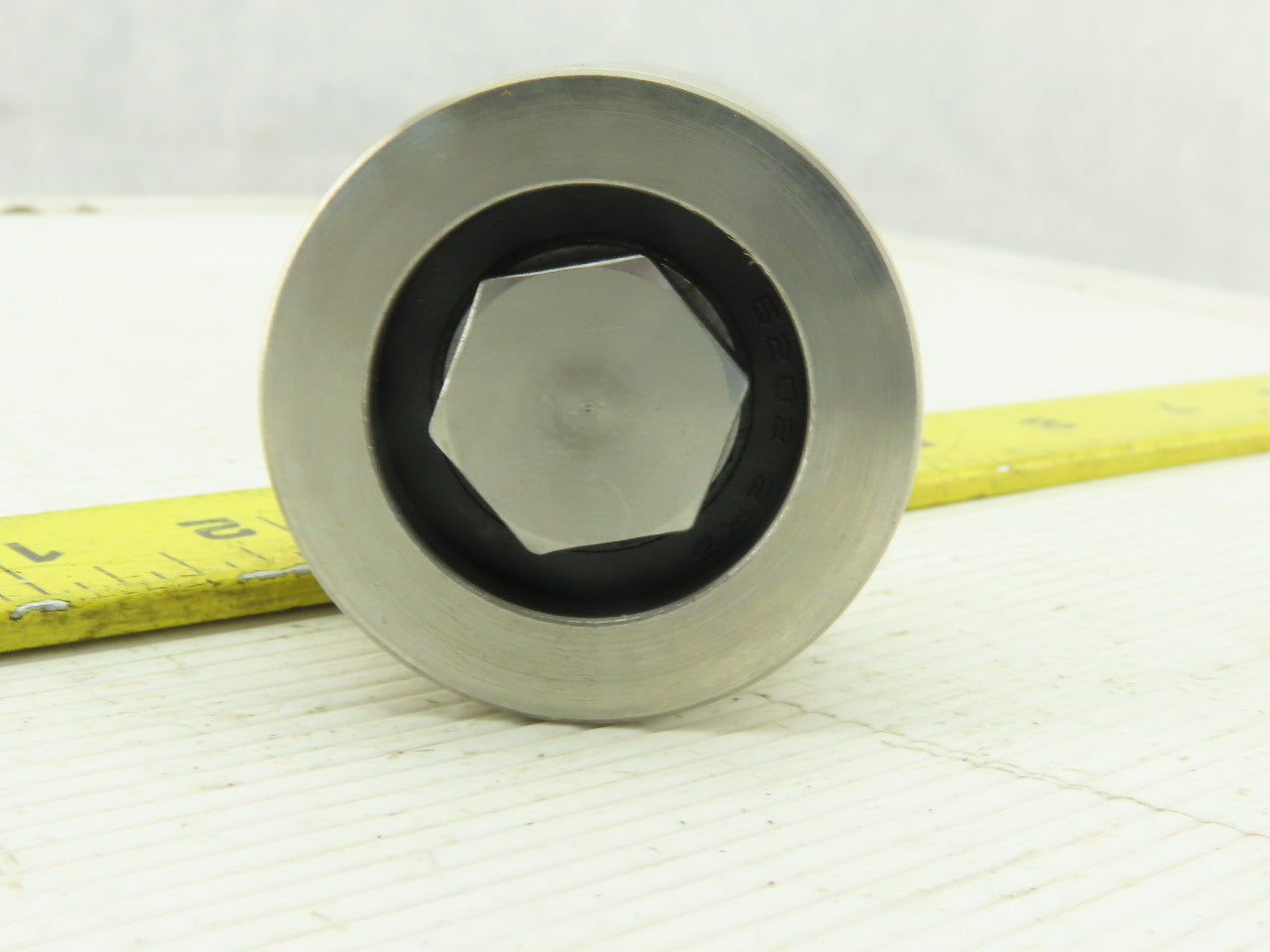 1-3/4" OD x 1.2000" Wide Heavy Steel Cam Roller  3/8-24 Stud