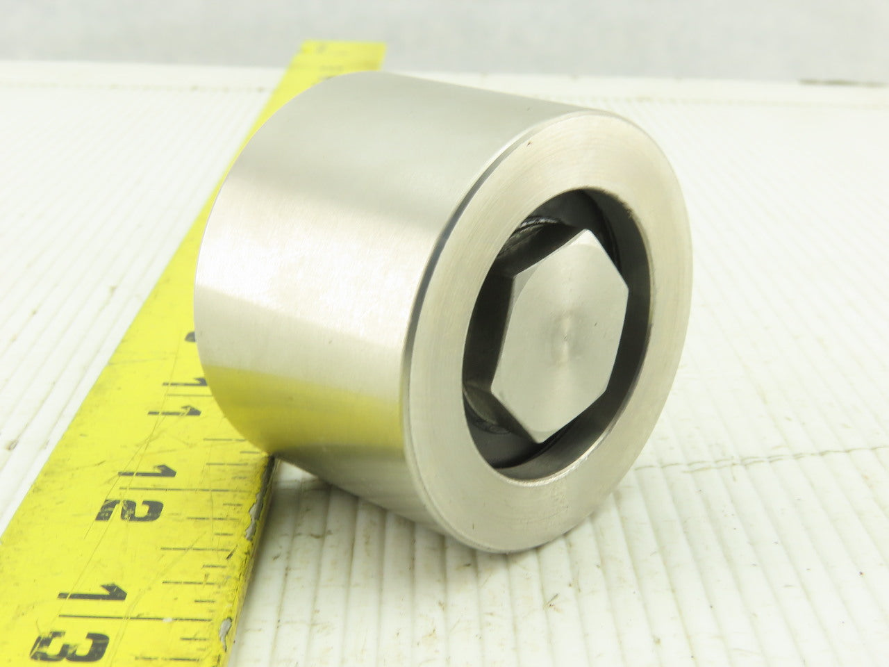 1-3/4" OD x 1.2000" Wide Heavy Steel Cam Roller  3/8-24 Stud