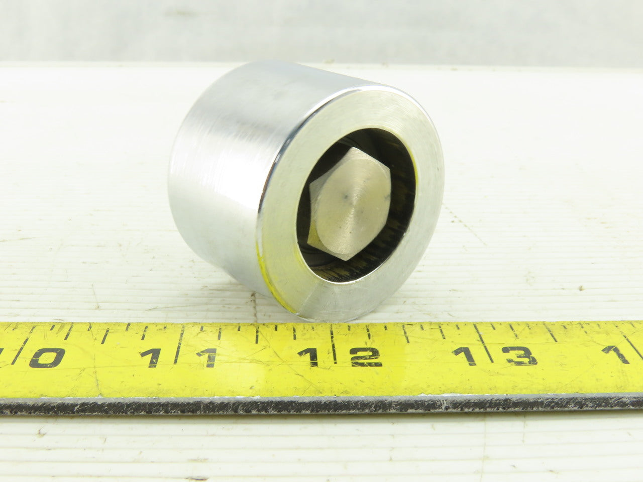 1-3/4" OD x 1.2000" Wide Heavy Steel Cam Roller  3/8-24 Stud