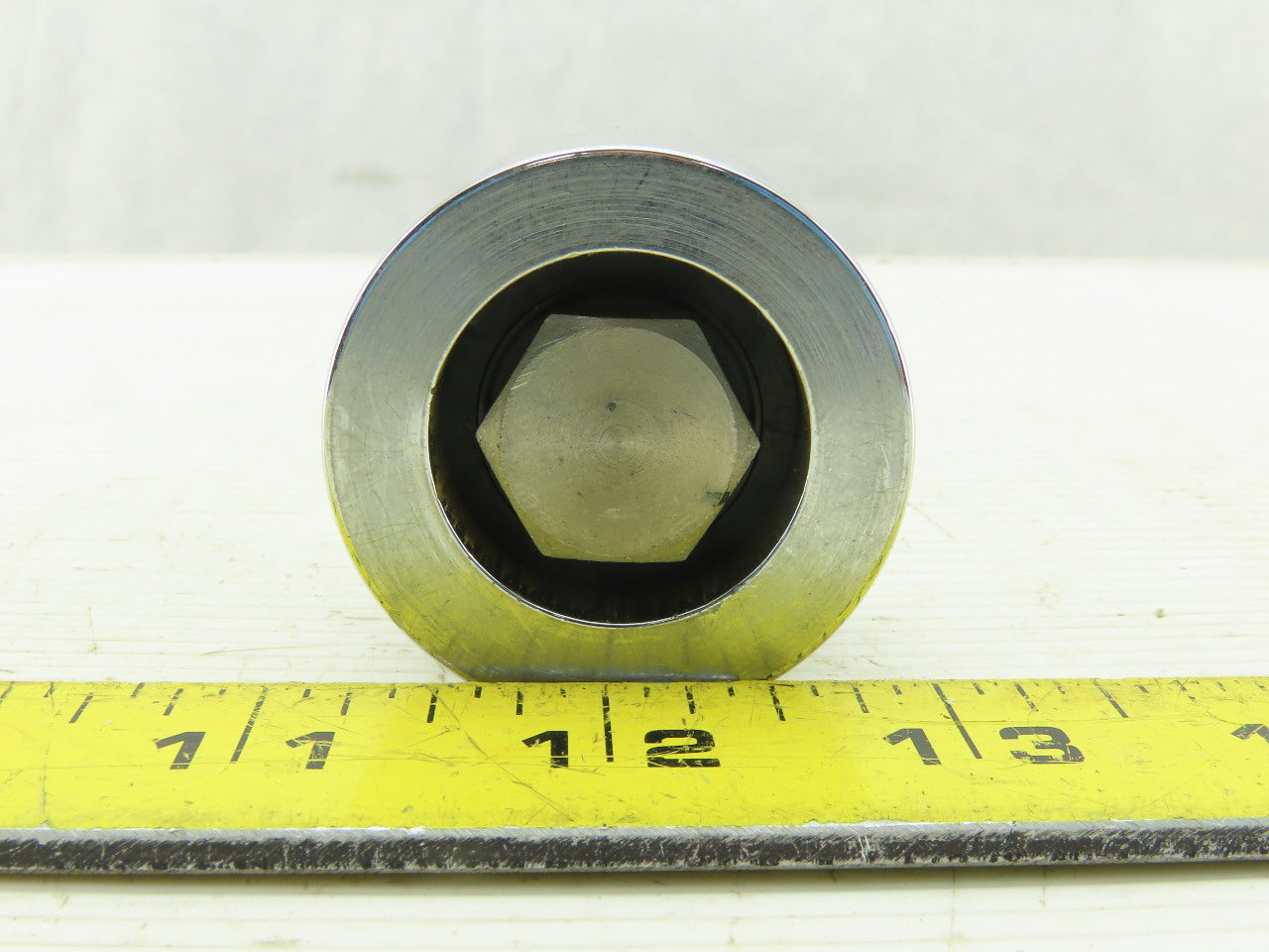 1-3/4" OD x 1.2000" Wide Heavy Steel Cam Roller  3/8-24 Stud