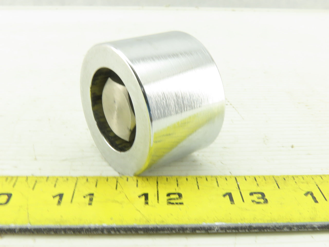 1-3/4" OD x 1.2000" Wide Heavy Steel Cam Roller  3/8-24 Stud