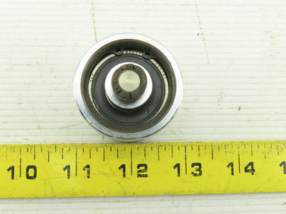 1-3/4" OD x 1.2000" Wide Heavy Steel Cam Roller  3/8-24 Stud