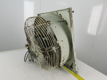 Dayton 5K574BA 24" x 24" Exhaust Fan 2 Speed 1/4-1/8Hp 1725/1140RPM 1Ph