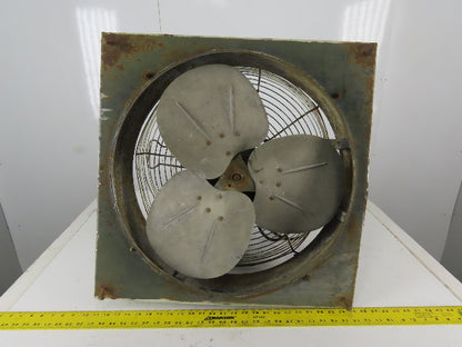 Dayton 5K574BA 24" x 24" Exhaust Fan 2 Speed 1/4-1/8Hp 1725/1140RPM 1Ph