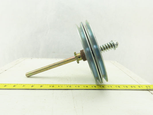 Industrial Side Mount Garage Door Opener 2 Belt Drive Friction Clutch Assembly