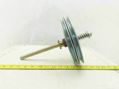 Industrial Side Mount Garage Door Opener 2 Belt Drive Friction Clutch Assembly