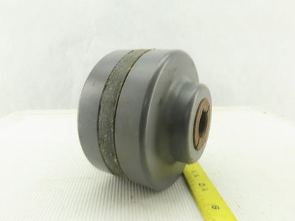 Browning FS6P 1-55/64" Bore 3 Piece Flexible Keyed Coupling W/ 5/8" x 1" Inserts