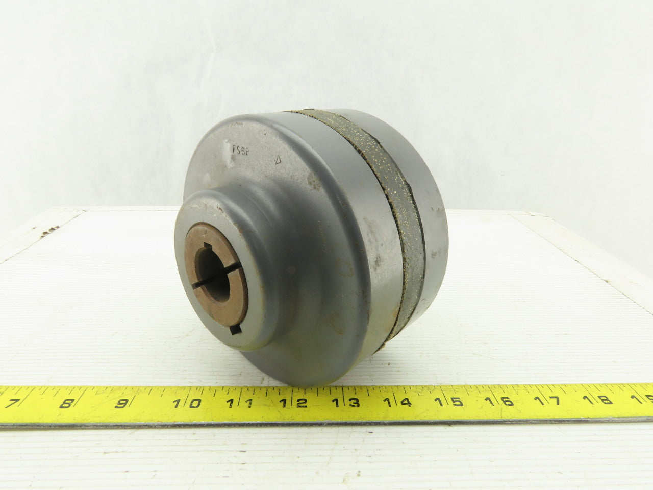 Browning FS6P 1-55/64" Bore 3 Piece Flexible Keyed Coupling W/ 5/8" x 1" Inserts