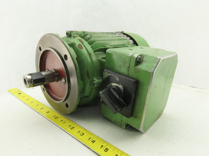 Dietz FDR 90LC 1.2/2.2kW 220V Star/Delta 3Ph 60Hz EN60034 Electric AC Motor