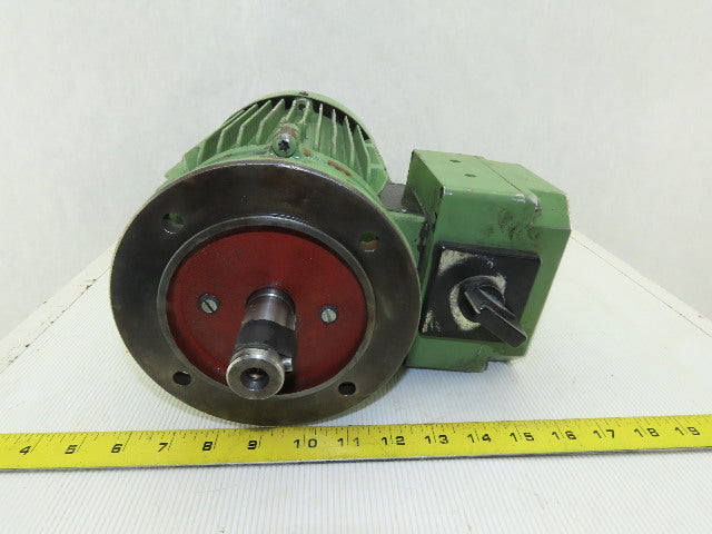 Dietz FDR 90LC 1.2/2.2kW 220V Star/Delta 3Ph 60Hz EN60034 Electric AC Motor