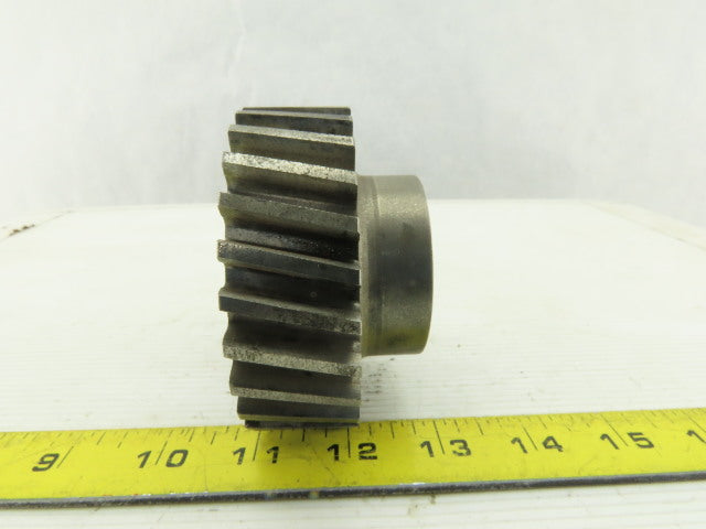 G&S 50186 Helical Gear 27 Teeth 1-1/8" Wide 1-1/8" Brass Bushed Bore 3.625 OD