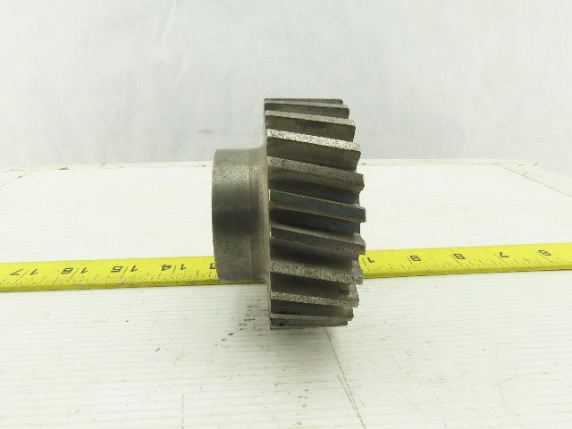 G&S 50186 Helical Gear 27 Teeth 1-1/8" Wide 1-1/8" Brass Bushed Bore 3.625 OD