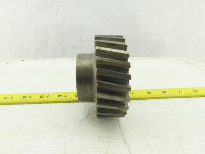 G&S 50186 Helical Gear 27 Teeth 1-1/8" Wide 1-1/8" Brass Bushed Bore 3.625 OD