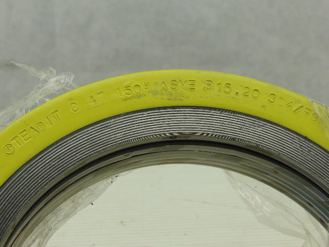 Teadit 4" Spiral Wound Gasket 150# ASMEB10.20 304/FG