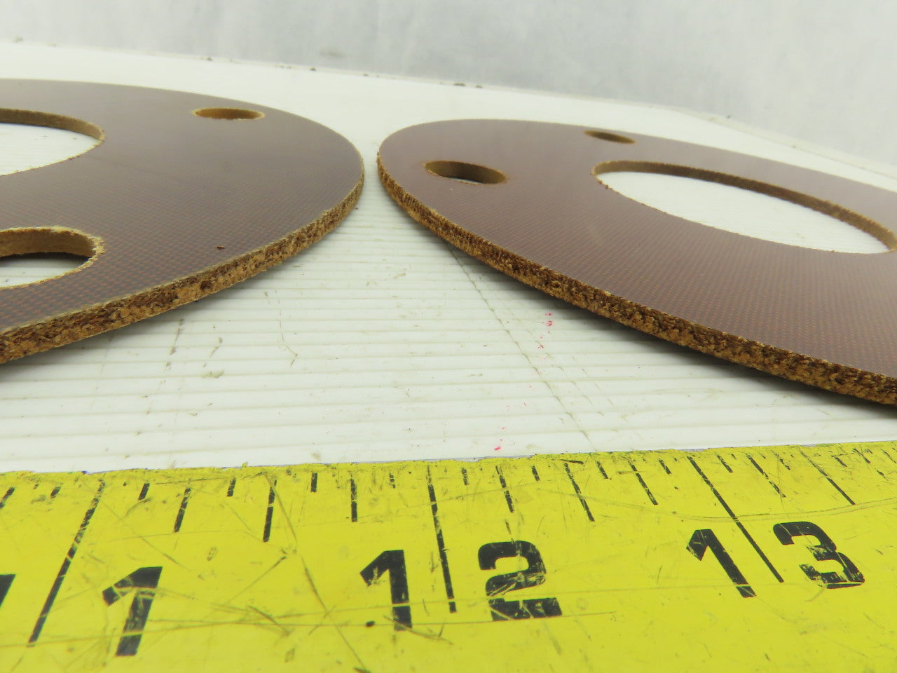 3" #150 4 Bolt Flange Phenolic Type E Insulate Gaskets Lot Of 2