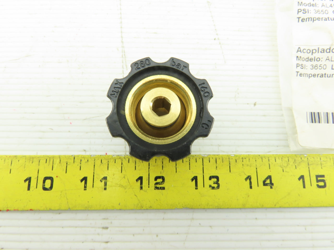 Grainger 1MDL1 1MDL2 M22 X 1/4" 3650PSI  Pressure Washer Quick Coupling Lot Of 6