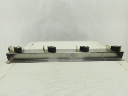 ASI-American Specialties, Inc. Mop & Broom Wall Mount 4 Hooks 24" Long