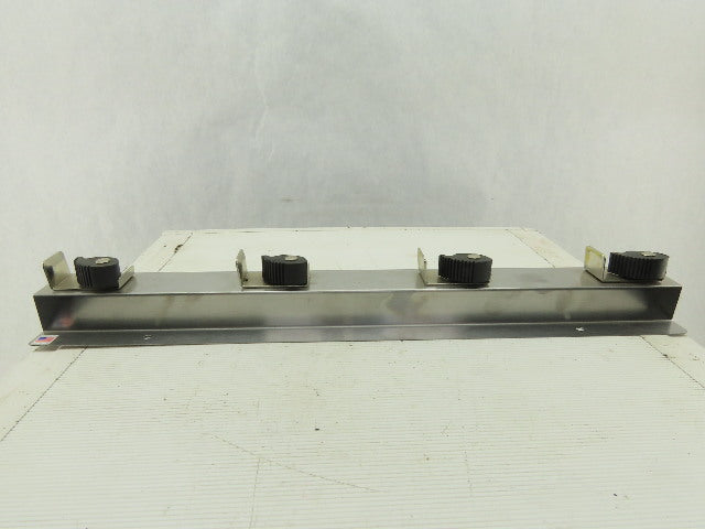 ASI-American Specialties, Inc. Mop & Broom Wall Mount 4 Hooks 24" Long