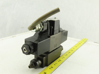 Daikin KSO-G02-2CA-10-N 3 Position Hydraulic Control Valve W/ Throttle Check