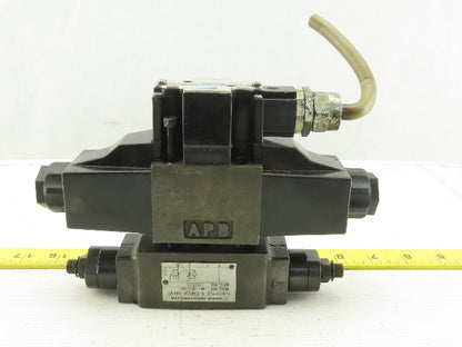 Daikin KSO-G02-2CA-10-N 3 Position Hydraulic Control Valve W/ Throttle Check