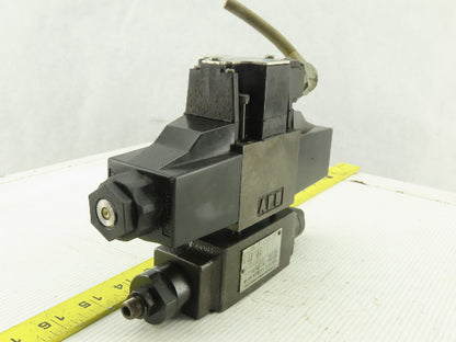 Daikin KSO-G02-2CA-10-N 3 Position Hydraulic Control Valve W/ Throttle Check