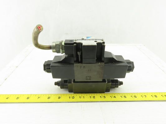 Daikin KSO-G02-2CA-10-N 3 Position Hydraulic Control Valve W/ Throttle Check