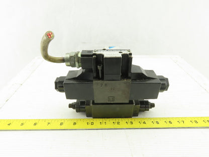 Daikin KSO-G02-2CA-10-N 3 Position Hydraulic Control Valve W/ Throttle Check