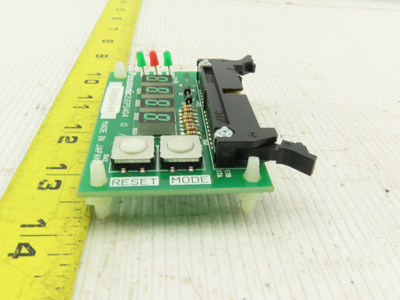 Panasonic ZUEP5404 4 Digit Circuit Board LED Counter Module