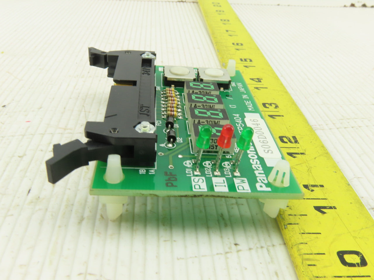 Panasonic ZUEP5404 4 Digit Circuit Board LED Counter Module