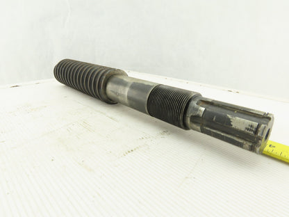 2-1/4" Ball Screw 2TPI Right Turn 1/2" Lead Screw Length 7-3/8" OAL 15-1/4"