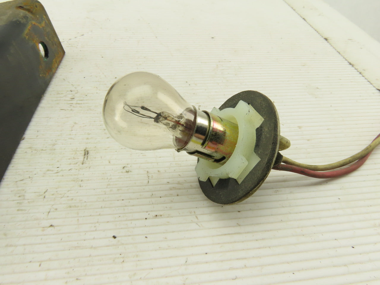 Truck-Lite Model 40 Clear Lens 36V DC Forklift Backup Signal Light