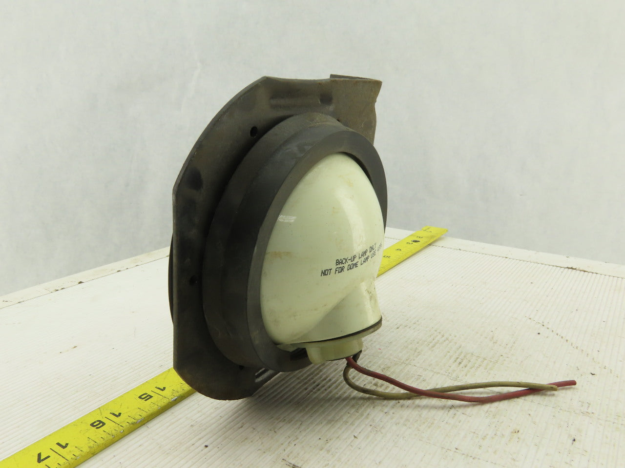 Truck-Lite Model 40 Clear Lens 36V DC Forklift Backup Signal Light
